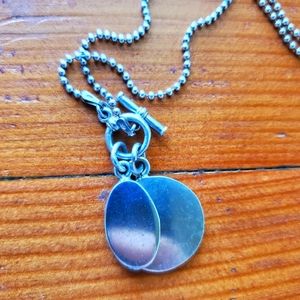 Sterling silver pendant and chain